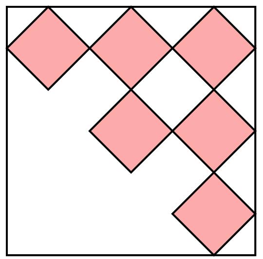 3rd August 3 7 of 21 10,000 2,800 This square tile has a symmetrical pattern Draw
