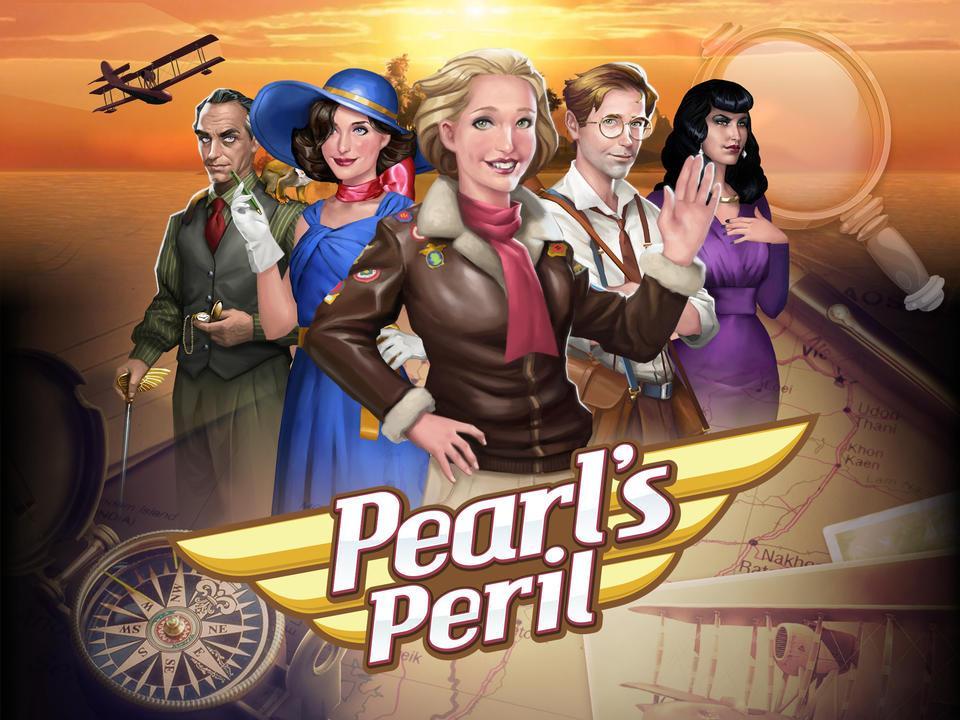 Game: Pearl s Peril Play it on: ios, Android and Facebook Story: Join Pearl as her glamorous social life grinds to a halt with her father s mysterious death.