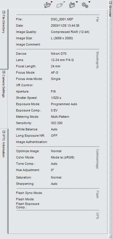 En Camera Settings (Page 39) Changes to the settings in the Camera Settings palette are no longer