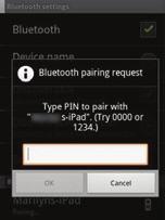 Push the Mode button on your RAM BT unit until you are in Bluetooth mode. 4. Once in Bluetooth, the unit should automatically pair with your device.