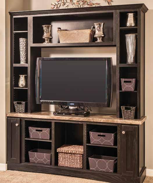 Built-In Storage Solutions A Ritz-Craft Custom Design Option Ritz-Craft s Built-In Storage Solutions are a custom design option provided
