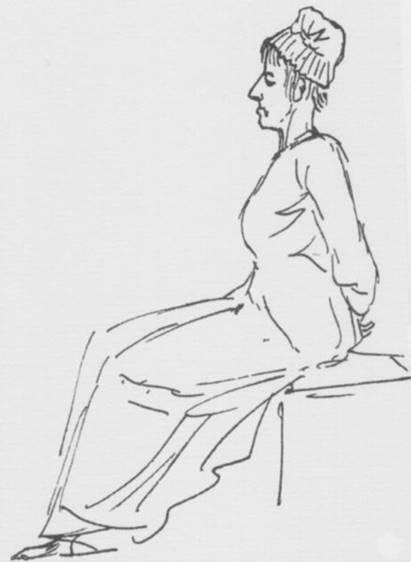 DAVID S HASTY SKETCH OF MARIE-ANTOINETTE Even David s sketch of Marie-Antoinette being transported in a tumbril to the guillotine, reveals that although haggard and ravaged after her many ordeals,