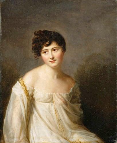 Nevertheless this extremely gifted, amiable and kind lady later died in abject poverty. PORTRAIT OF MADAME RECAMIER BY FRIMIN MASSONT, 1807. Madame Recamier never followed fashion.