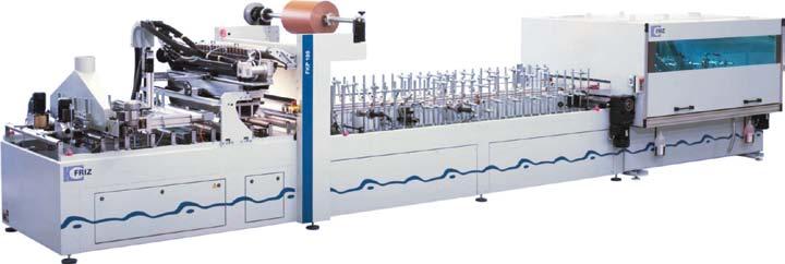 Illustration 5 Machine Type: OPTIMAT FKP 100 Application: CPL lamination of doors, including extended