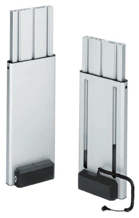 Two-stage lifting column - Multilift Slimline design and and