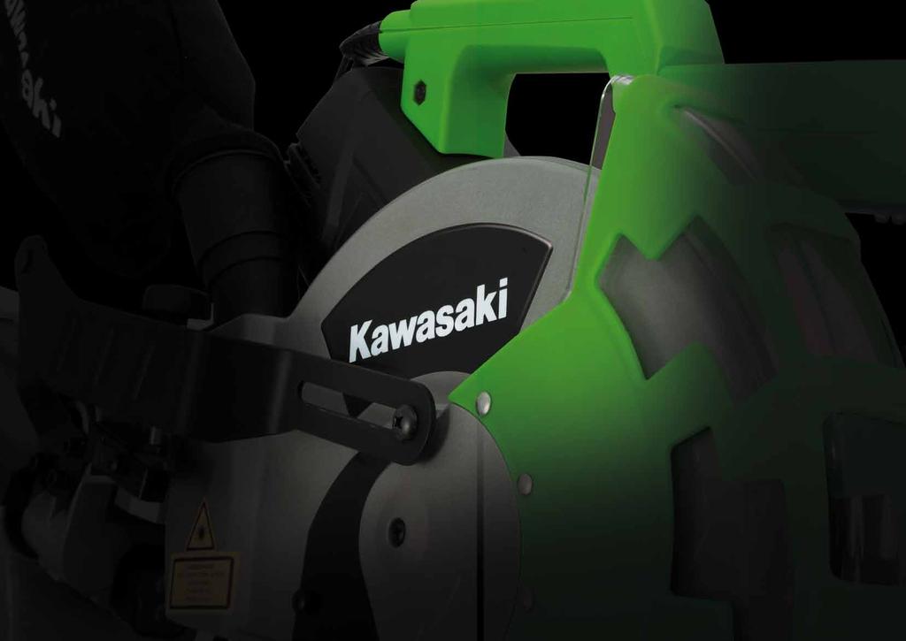 Kawasaki engineered for Professionals Innovative and dynamic quality products - this was the ultimate goal for the