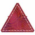 GO!  Equilateral Triangle- 4 1 2" Sides (4 1 4" Finished) 55429 6"