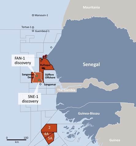 FAR in Senegal Senegal is a peaceful democracy with a stable outlook (S&P sovereign credit rating B+/B) FAR has been in Senegal since 2006 OFFSHORE SENEGAL PSC FAR 16.