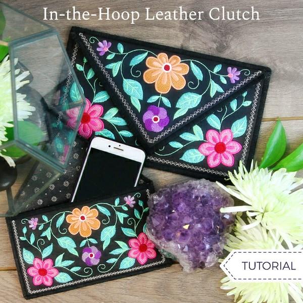 Tutorials Add colorful flair to any outfit with this unique in-the-hoop project!