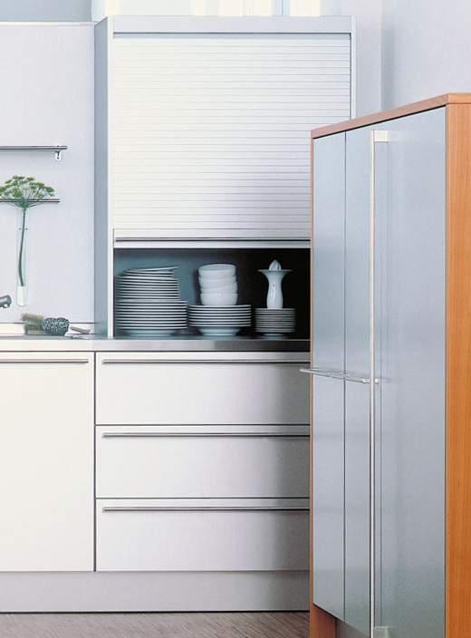 Tambour Door Kits A functional design element, Tambour doors allow for efficient storage in small or awkward spaces such as corner cabinets.