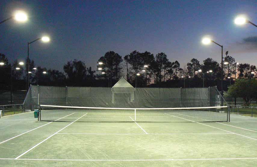 In the past, we have provided lighting systems for universities, recreation centers,