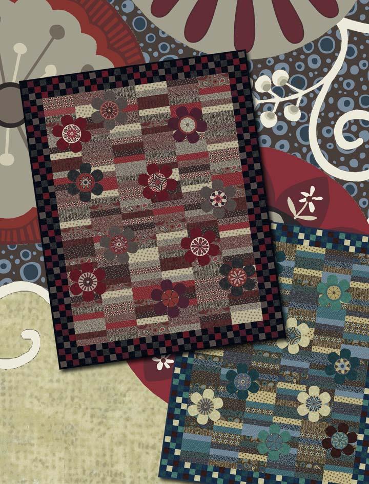 MOXIE Fabrics by Kim Schaefer Quilt designed by