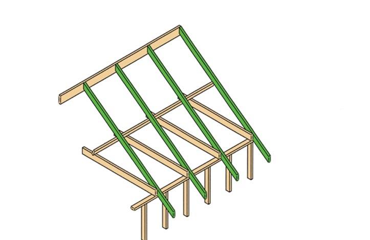 Rafters Design Deflection Limits Dead Load - Span/300 or 20mm max Live Load - Span/250 or 20mm max Wind Load - Span/200 Ridge Board Rafter Span 1 Note: Rafter Span is measured along the slope of the