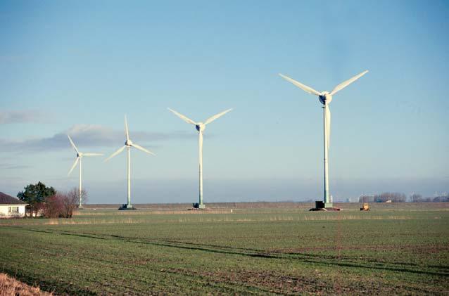 Collisions of bats Records of collision rates in 12 wind parks High variance: 0 up to > 50 victims per year and turbine