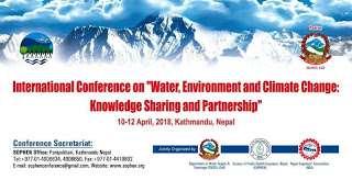 Conference On Water, Environment And Climate Change Begins