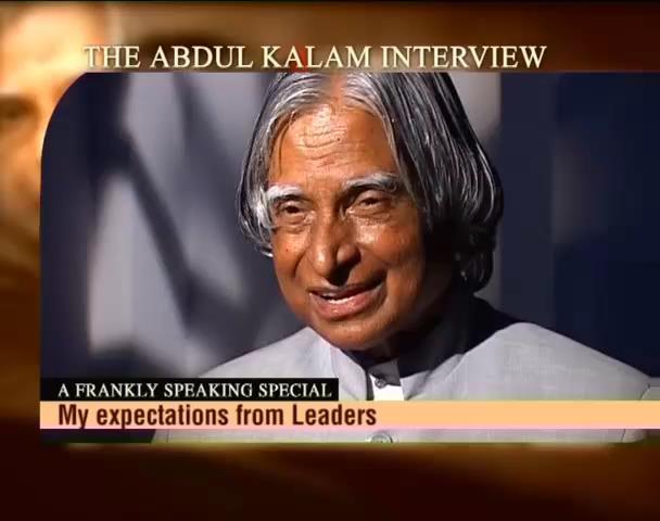 Be a leader APJ Abdul Kalam
