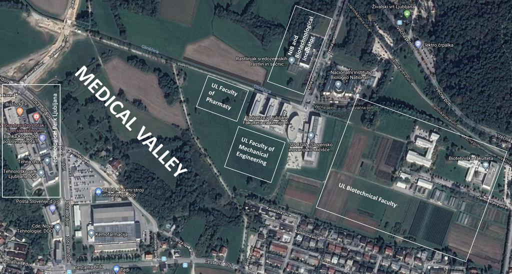 Medical Valley Project yet to be realized, located right in the middle of