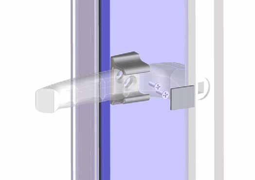 Installation - Leaf Adjusting Lock Stile to Jamb Clearance If the lock leaf is too close to the jamb, hinge packers can be removed from one or more meeting stile to suit.