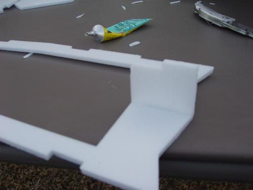 Make sure you attach the canopy (big piece) to the top of your wing (as discussed the first steps).