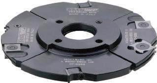 3 piece Adjustable Grooving Sets 694.001 INSERT CARIE These cutter heads are the ideal tools to create precision slots and grooves on material 4 to 15 deep.
