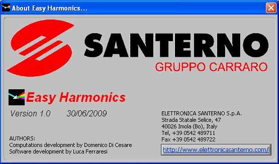 Italian Help : views the help manual of the Easy Harmonics in Italian.