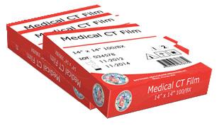Medical CT Film It is suited for general diagnostic radiograph such as: