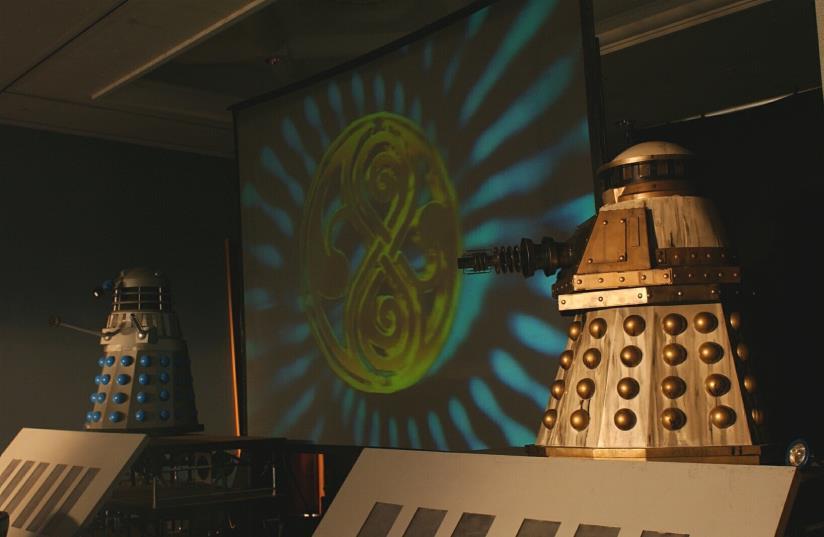 My Special Weapons Dalek on Stage at the