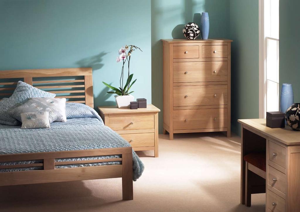 Nimbus Bedroom Collection Practical storage and clean lines are the signature of the Nimbus