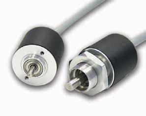 30 E/H/I INCREMENTAL ENCODER Incremental encoder shaft INCREMENTAL ENCODERS Miniaturized Ø30 encoder series. Used when a minimal size is required even providing excellent performances.