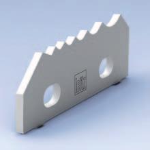 Profile scrapers For scraping edgebandings with radii or bevels. Single or double-sided edgebanding machines. Plastic edgebandings. Multi-profile scraper with a choice of bevels and radii.