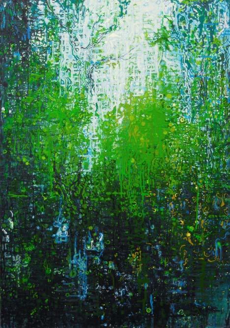 16 Green Vision (2007) 100cm by