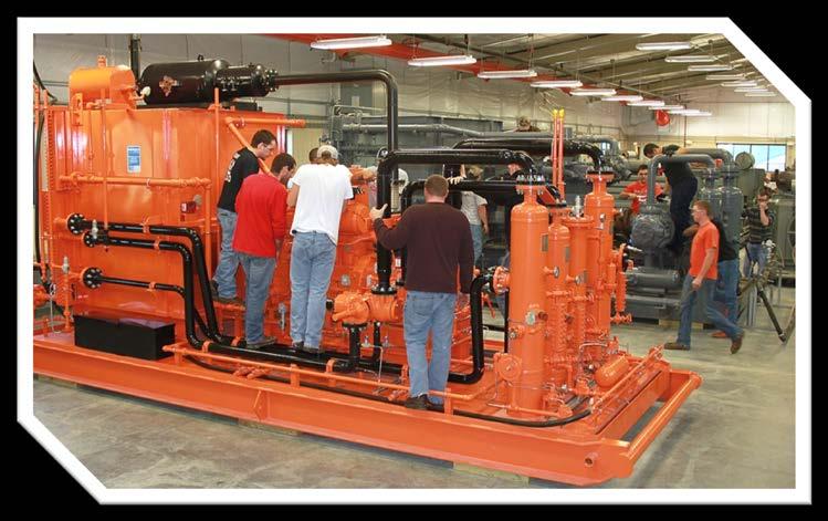 NATURAL GAS COMPRESSION Graduates are required to earn 60 hours of department specific coursework (88 total) Since 1999, OSUIT s Natural Gas Compression program has trained students from across the