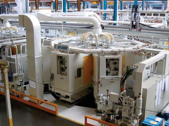 MACHINE TOOLS In the Machine Tools programme we combine two required innovative activities with the area of development and construction of special purpose machines for the processing of metals and