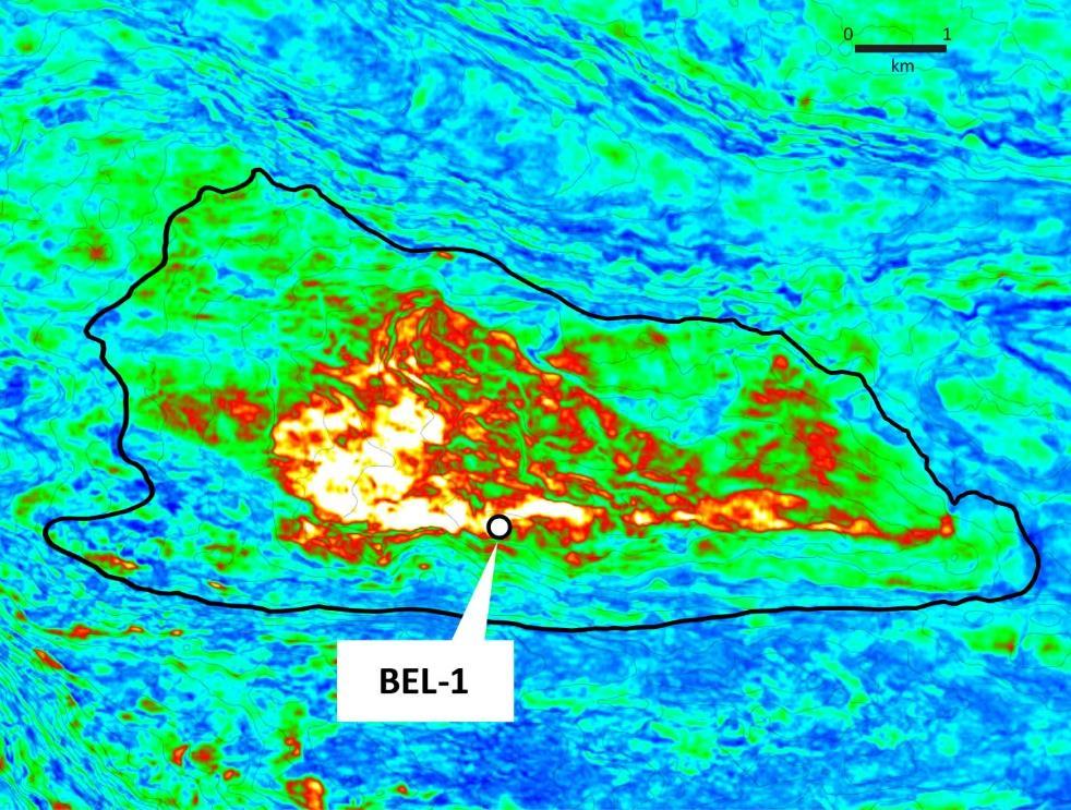 Bellatrix exploration prospect Buried Hills exploration prospect overlies northern flank of SNE Strong amplitude response, conforms to structure FAR estimated chance of discovery at 49%, Operator 80%