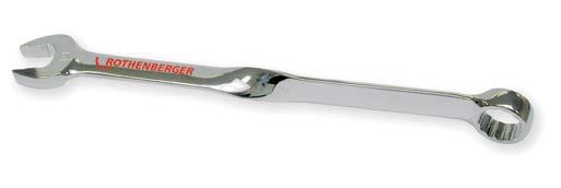 Installation Wrenches ROCLICK Combined open-ended / hinged ratchet wrench Chrome vanadium steel, polished and