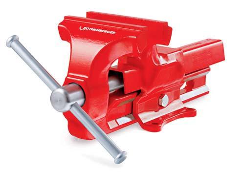 Vices Parallel Vice With forged and hardened pipe jaws, steel forged underneath the parallel vice jaws Non-breakable Protected, powerful spindle with trapezoidal