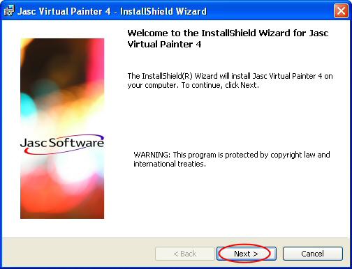 1. Click Next to begin the installation process. 2.