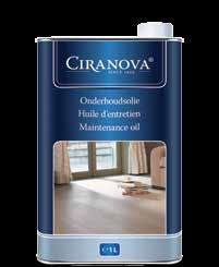 INTENSIVE CLEANER Cleans thoroughly oiled floors. Especially for removing stains and soap residue. After use of intensive cleaner it is recommended to treat the surface with maintenance oil.