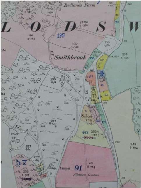 1912 OS map of