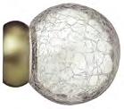 Finial Size: 4 3 4"w x 4"h Finishes: 012,