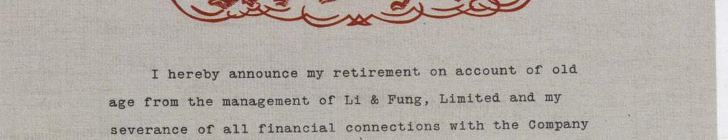 AB Brief fhistory of fli&f Fung: House United, House Divided * In 1937, set up Li