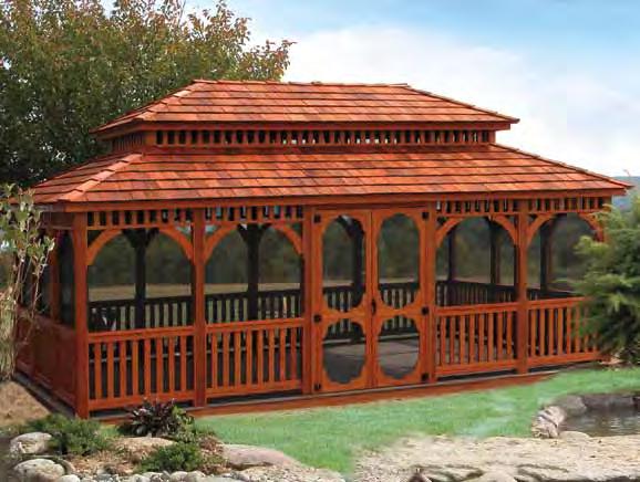 The Heart of Nature Watch the The best-kept secret to gazebo ownership is year-round