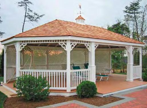 The Heart of Entertaining Design a gazebo If you need to entertain a crowd, there is no better setting than a