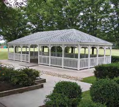Discriminating homeowners as well as country clubs, hotels, restaurants and churches know that our gazebos provide a