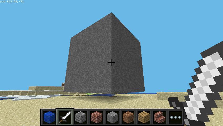 We can also set massive block of multiple blocks together! How we ll do that? Let s take a look As you can see, first we set the ID of the block which we d like to use which in our case is stone.