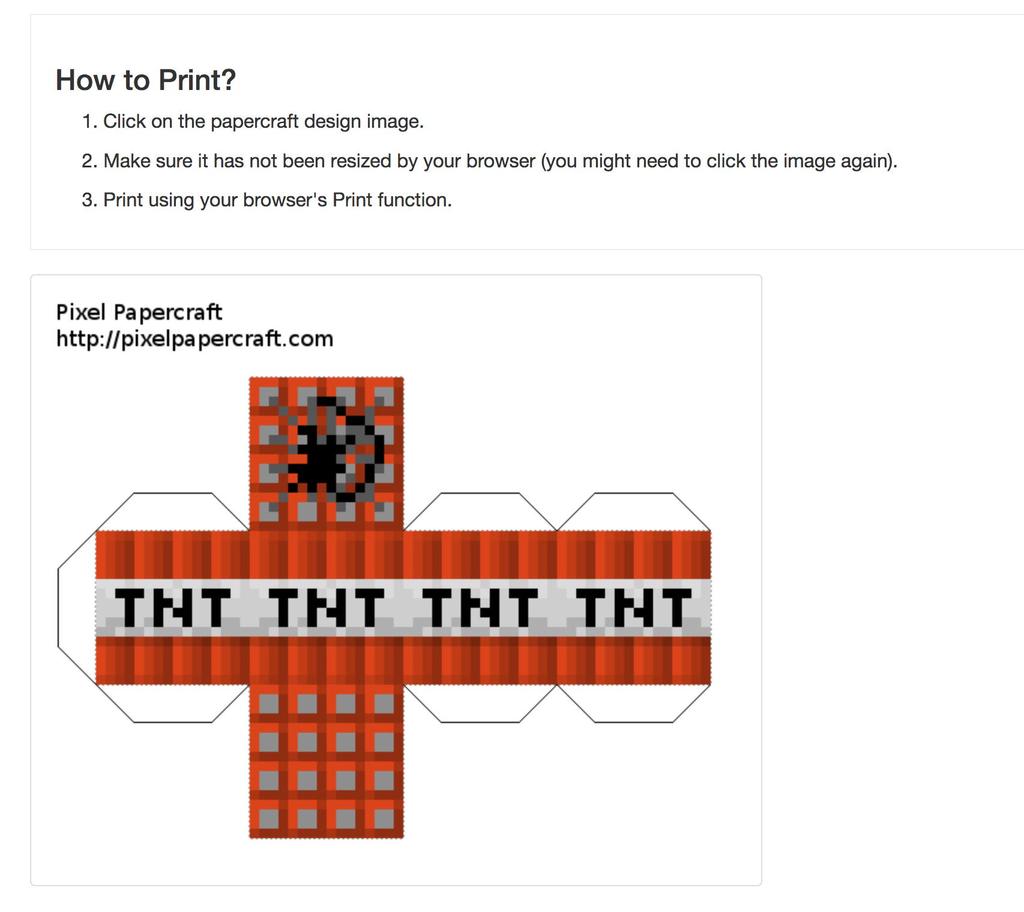 Make it even better by turning the NFC cards into actual Minecraft blocks! The website pixelpapercraft.