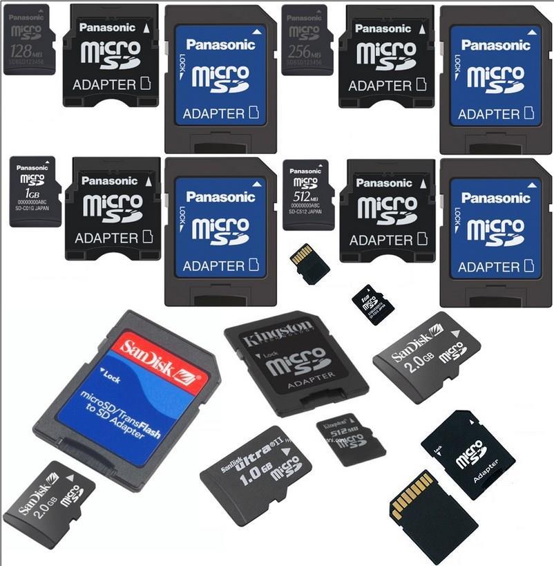 SD Cards SDSC original format