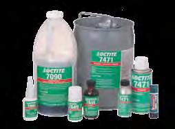 Available in ozone-safe (non-chlorofluorocarbons), solvent-based and solventless formulations [ Accelerators ] Loctite 7113 Accelerator This accelerator features long on-part life.