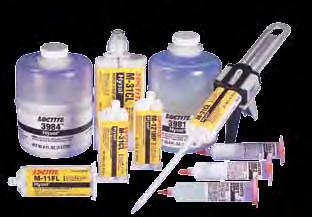 3981 3981 3982 3982 3984 3984 36766 37297 36767 37298 36768 37299* 30 ml syringe 30 ml syringe 30 ml syringe Loctite M-21HP Hysol Medical Device Epoxy Adhesive An off-white, toughened epoxy that