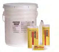 seam sealing A fast fixturing adhesive and sealer. Stainless steel color matched for use in appliance industry. 902242 901428* 901426* 400 ml dual cartridge 46 lb. pail, hardener 50 lb.